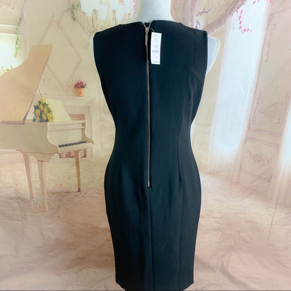 NEW WHBM Diagonal Colorblock Sheath Dress - Picture 8 of 11